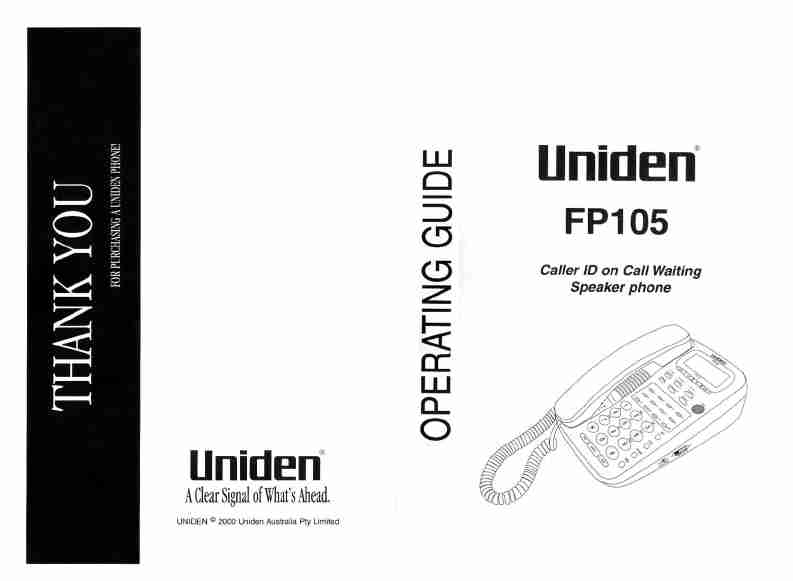 Uniden Telephone FP105-page_pdf